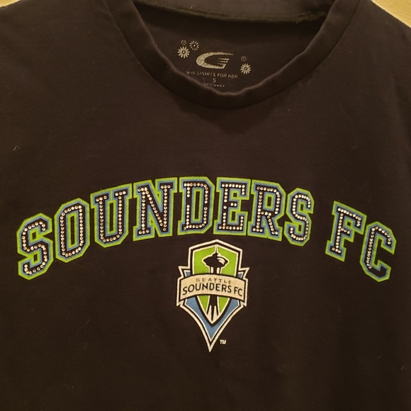 # 17 Montero Seattle Sounders Tshirt bling  logo size Sm G Sports - Picture 4 of 6